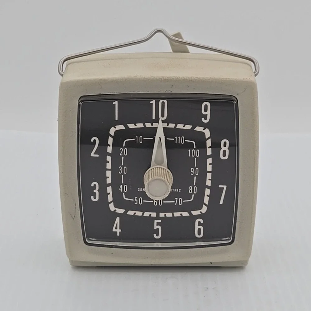 Vintage General‎ Electric Darkroom Kitchen Timer Clock USA VTG GE Alarm Clock